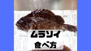 ムラソイ さばき方 食べ方